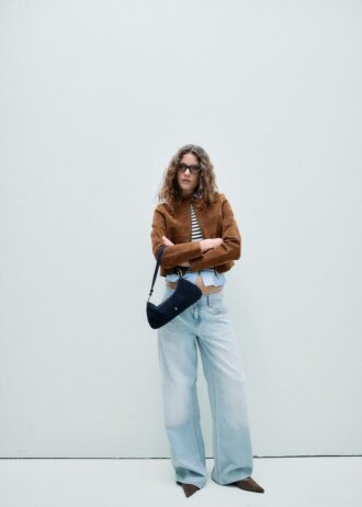 100 % skinnbikerjakke