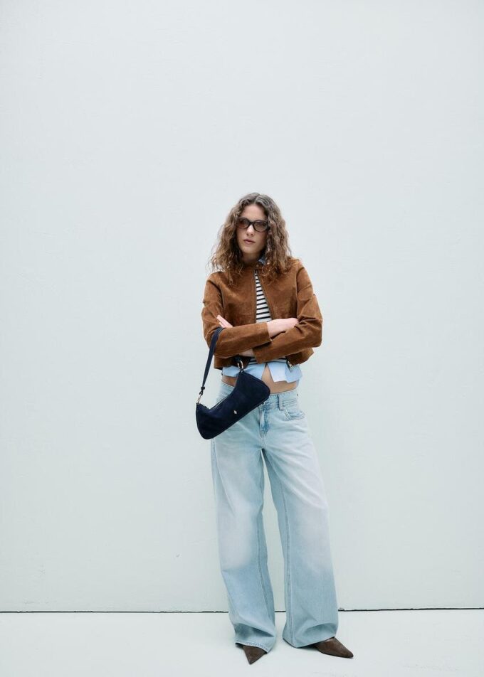 100 % skinnbikerjakke