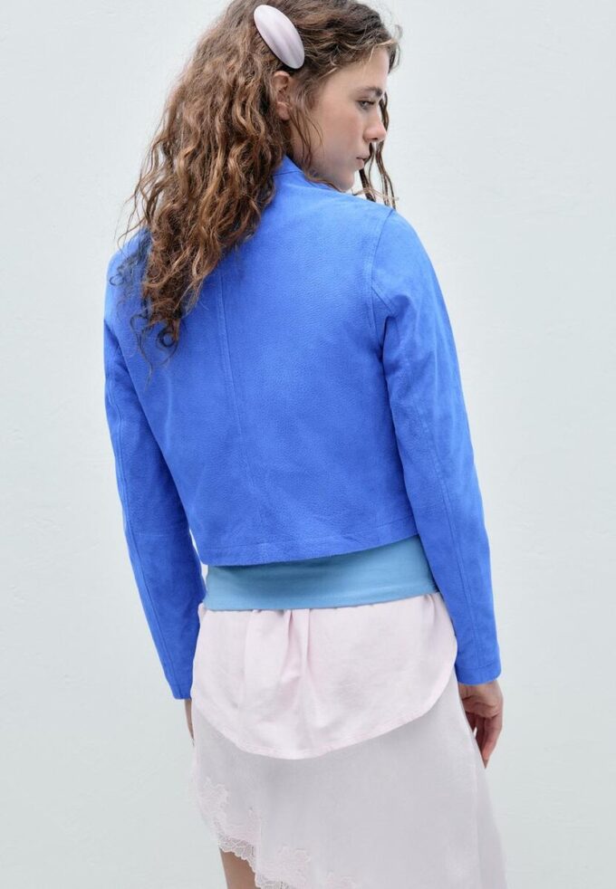 100 % skinnbikerjakke