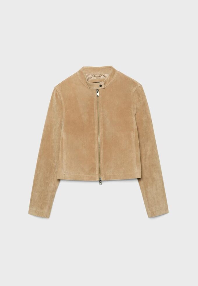 100 % skinnbikerjakke