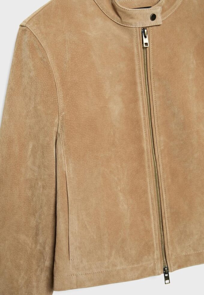 100 % skinnbikerjakke