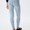 1420 Skinny-jeans med lav midje