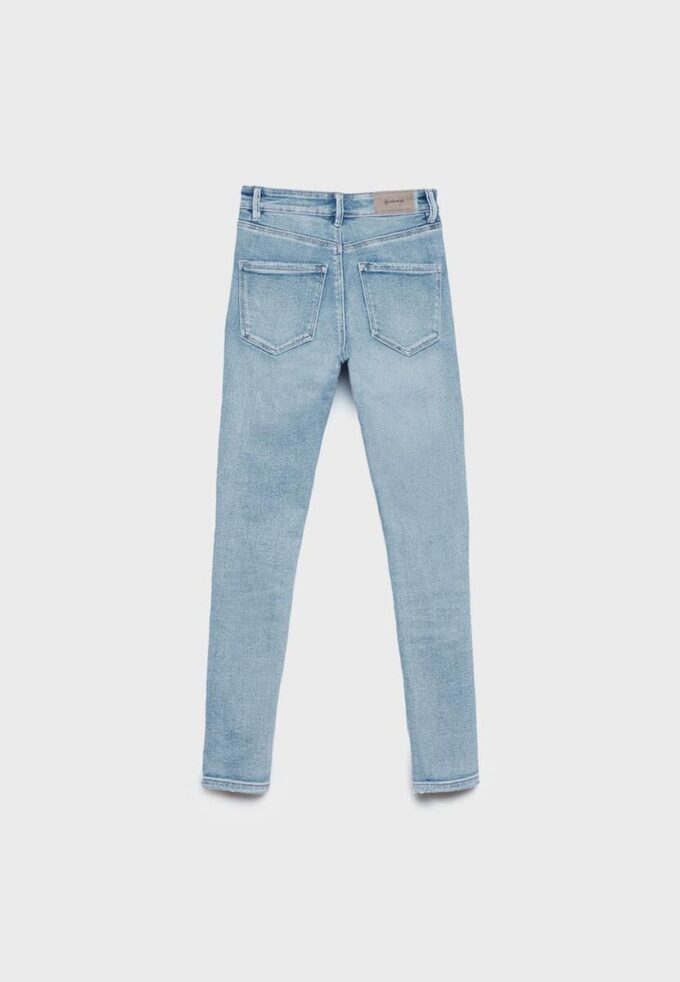 1420 Skinny-jeans med lav midje