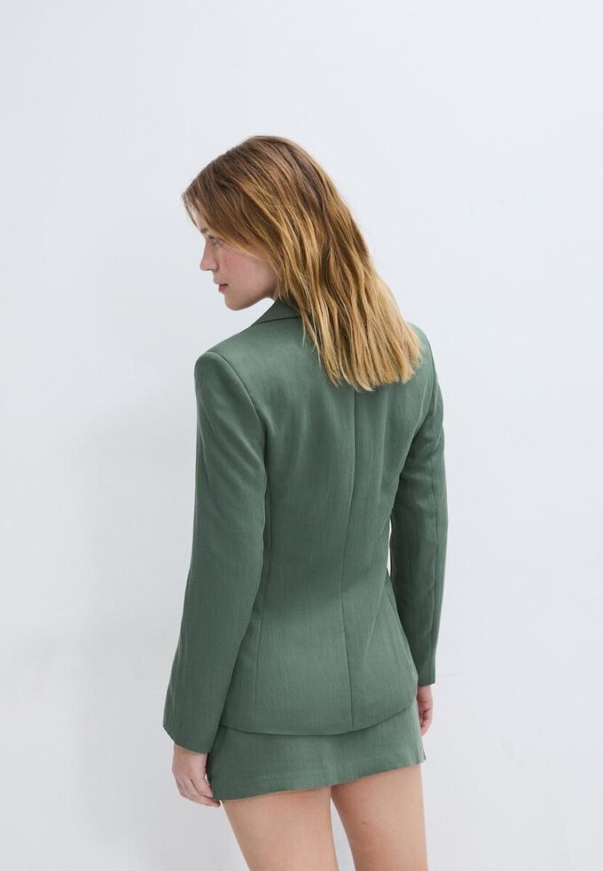 Asymmetrisk blazer