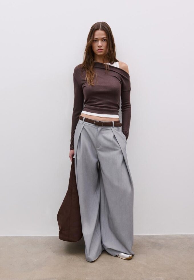 Asymmetrisk dobbel T-skjorte