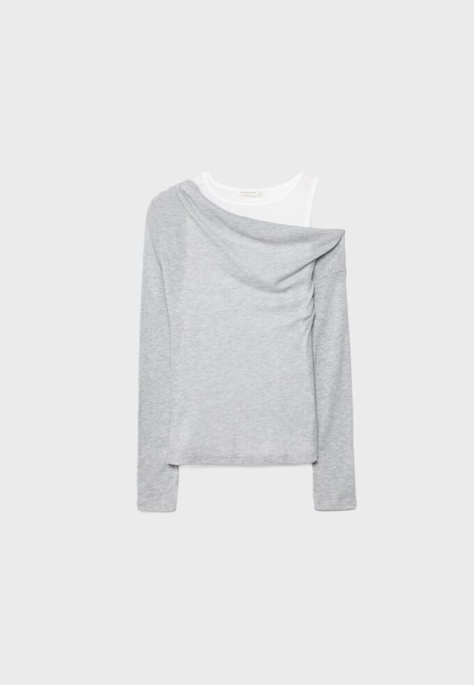 Asymmetrisk dobbel T-skjorte