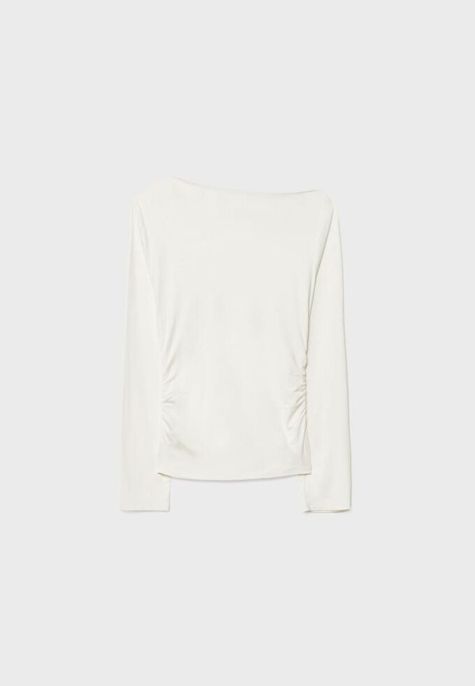 Asymmetrisk T-skjorte med øyehull