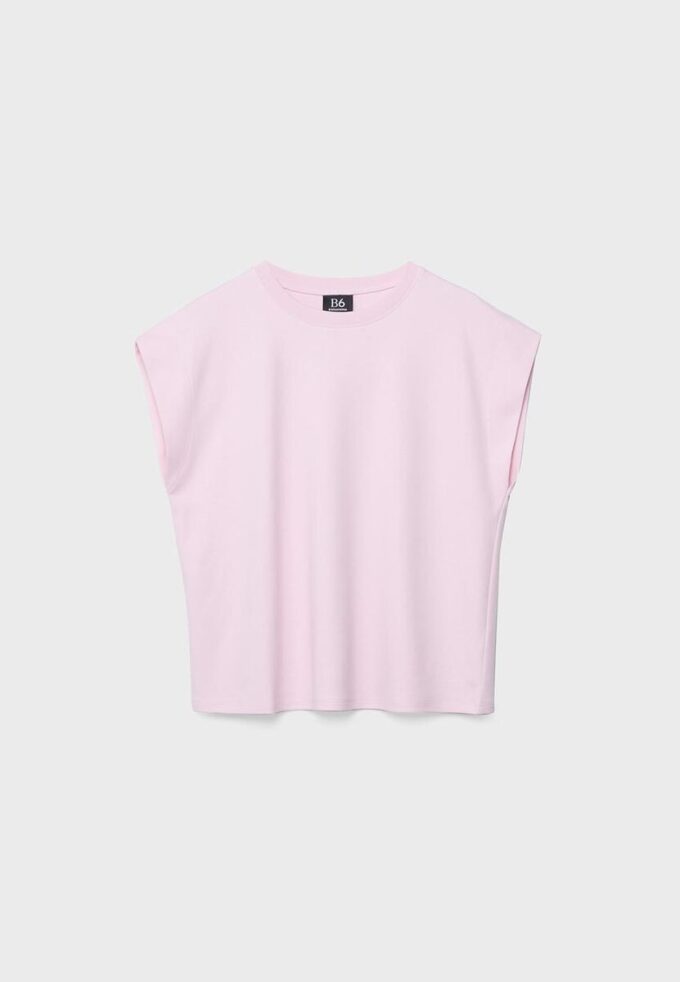 B06 Basisplagg T-skjorte med nedlagte skuldre