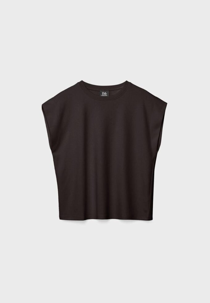 B06 Basisplagg T-skjorte med nedlagte skuldre