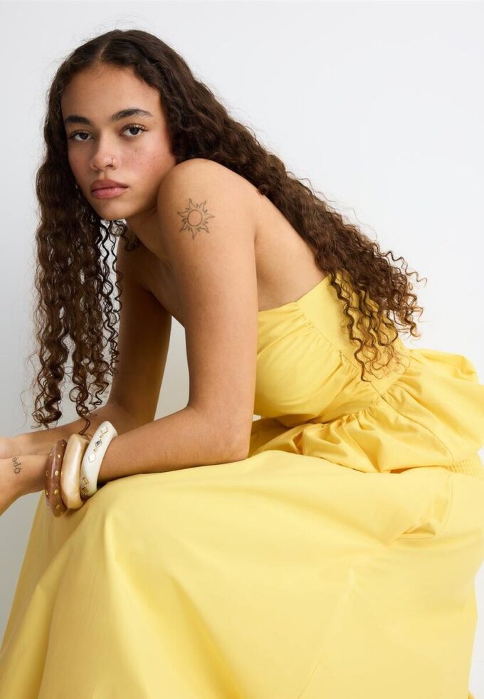 Ballong-bustier-topper