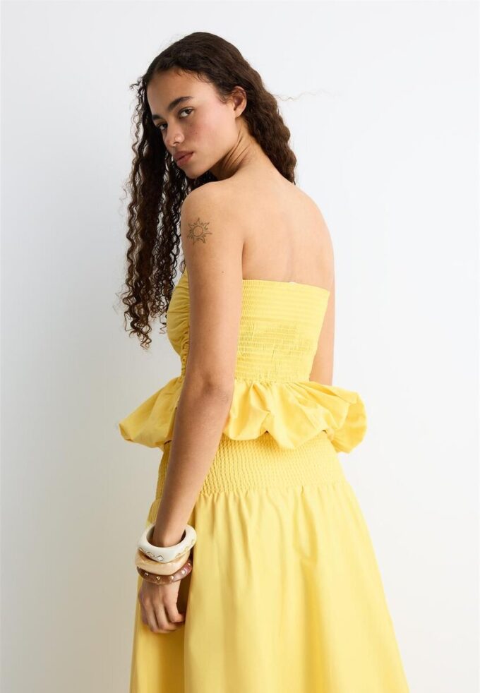 Ballong-bustier-topper