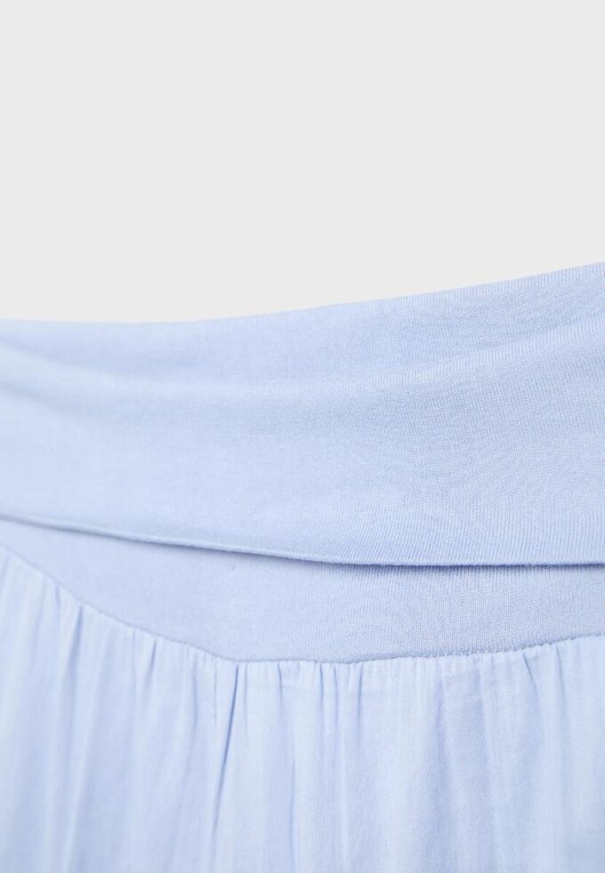 Ballongbukser med nedbrettet linning