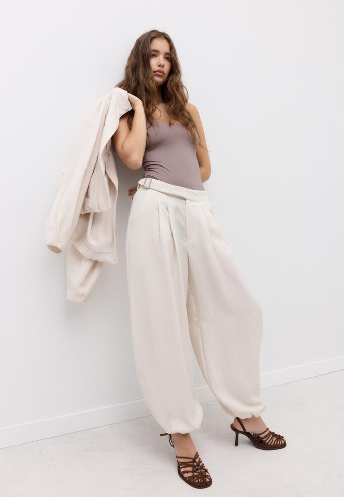 Ballongbukser med spenne