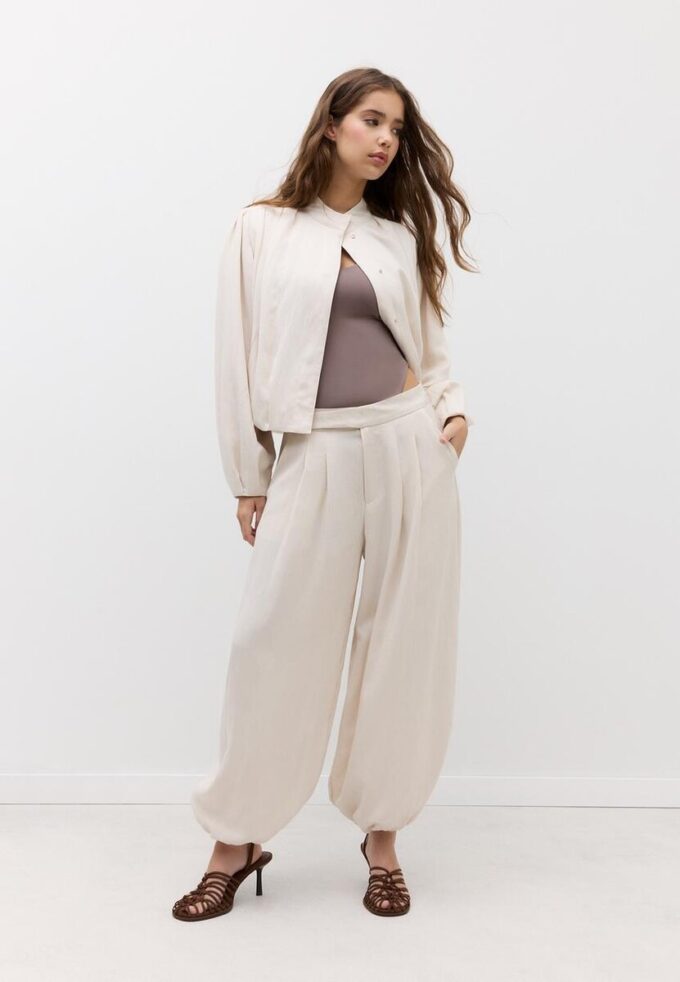 Ballongbukser med spenne