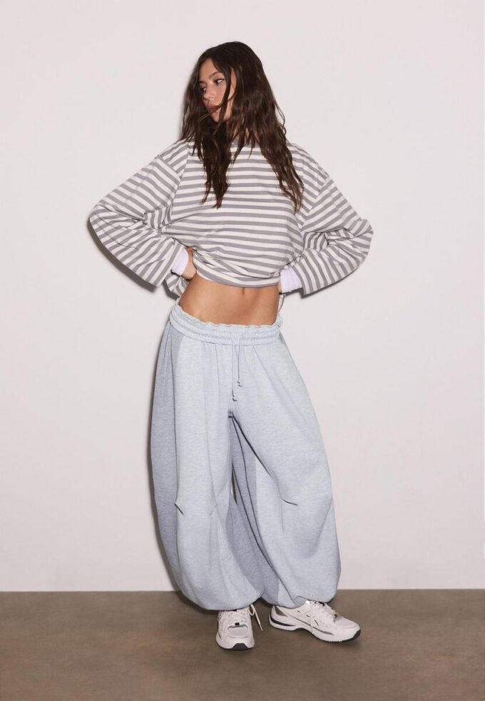 Ballongjoggebukser med stopper