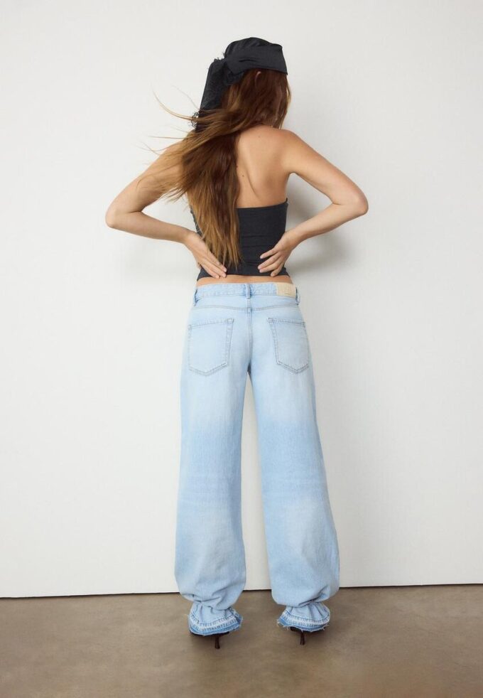 Bandeau-topper i polyamid