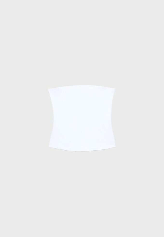 Bandeau-topper i polyamid