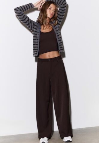 Barrel Smart-bukser med innsnitt