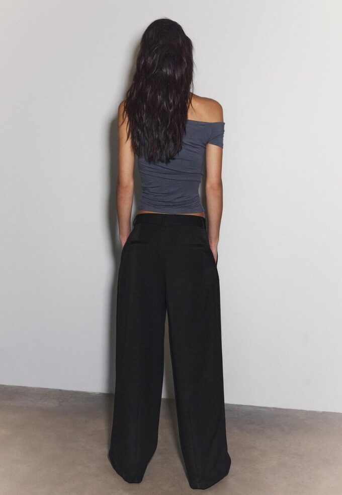 Barrel Smart-bukser med innsnitt