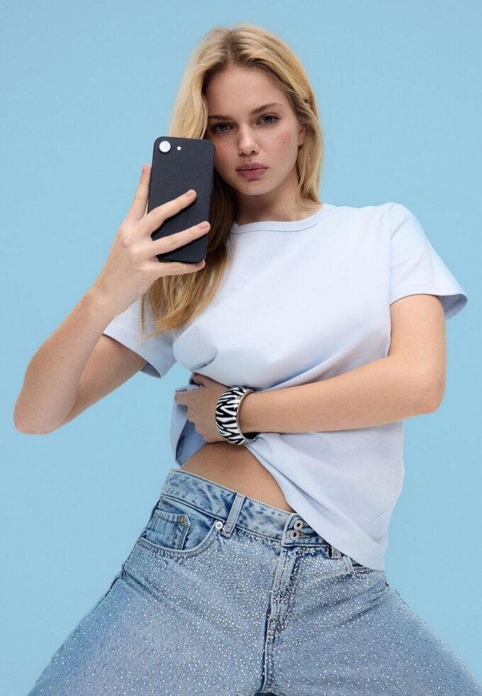 Basic Regular Soft-Touch T-skjorte