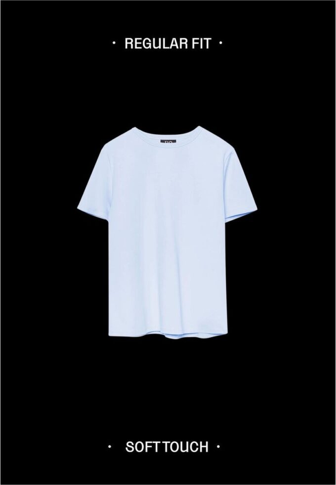 Basic Regular Soft-Touch T-skjorte