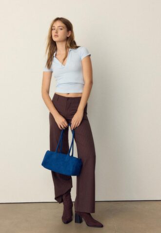 Basic Seamless polo-T-skjorte