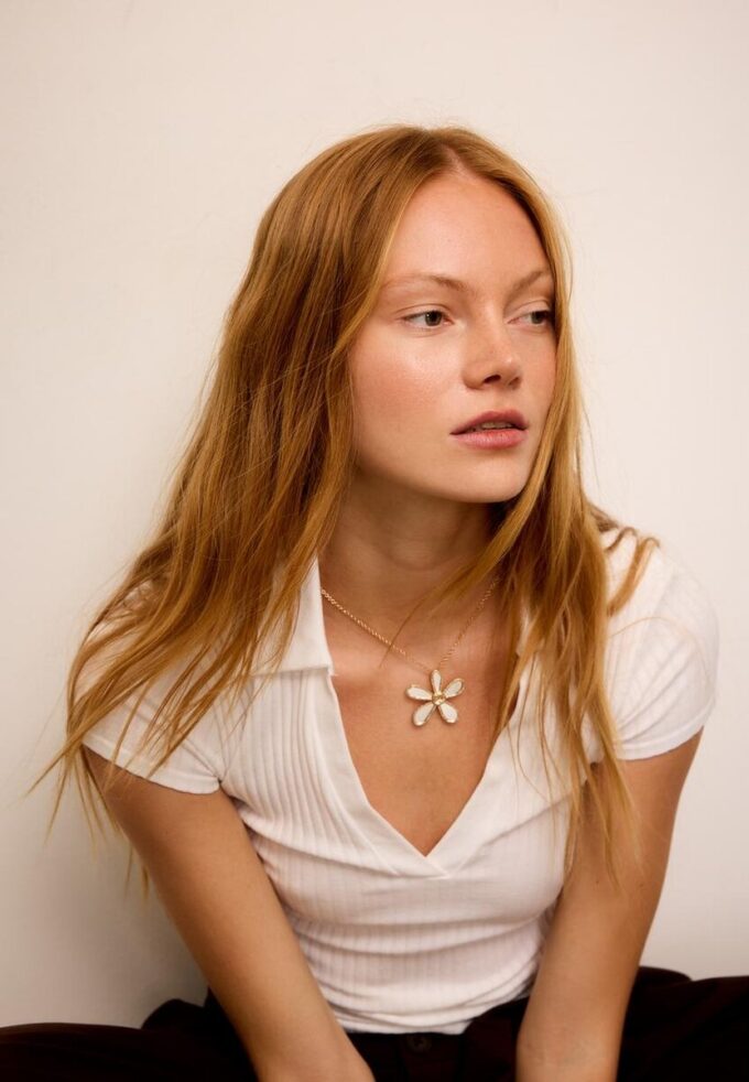 Basic Seamless polo-T-skjorte