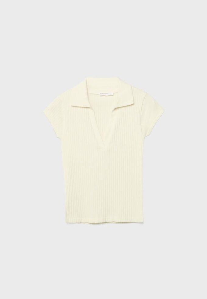 Basic Seamless polo-T-skjorte