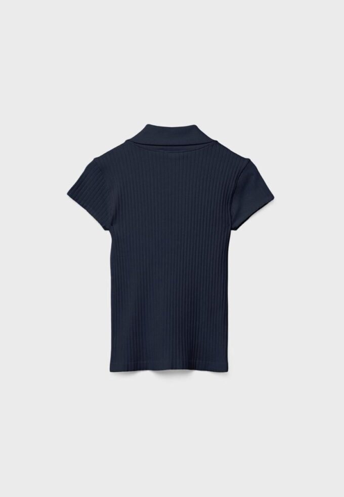 Basic Seamless polo-T-skjorte