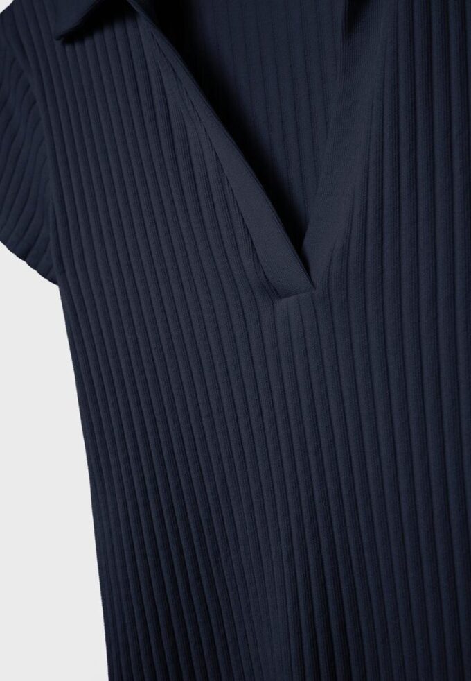 Basic Seamless polo-T-skjorte