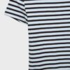 Basic Slim Fit Striped T-skjorte