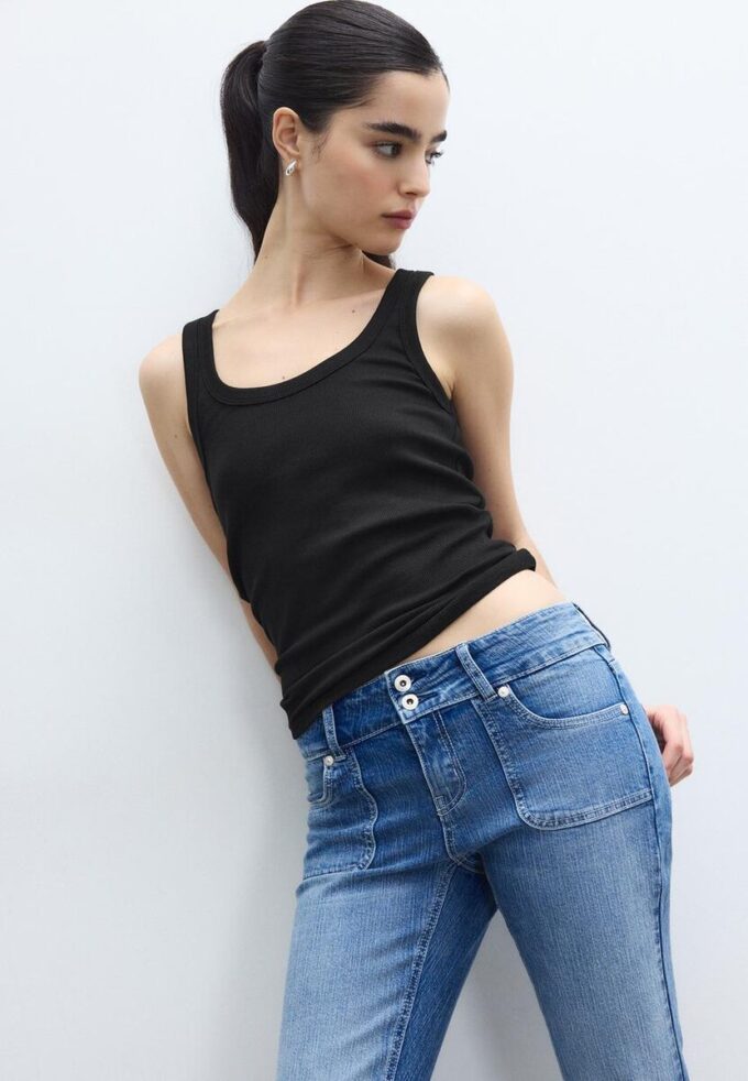 Basic topp med stropper