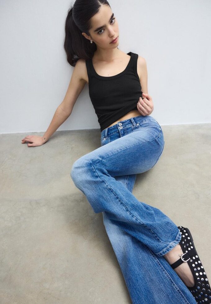 Basic topp med stropper