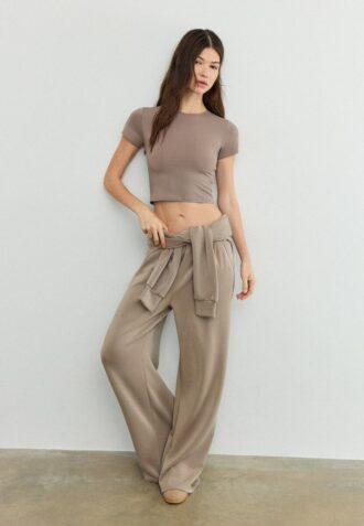 Basisplagg i polyamid-t-skjorte