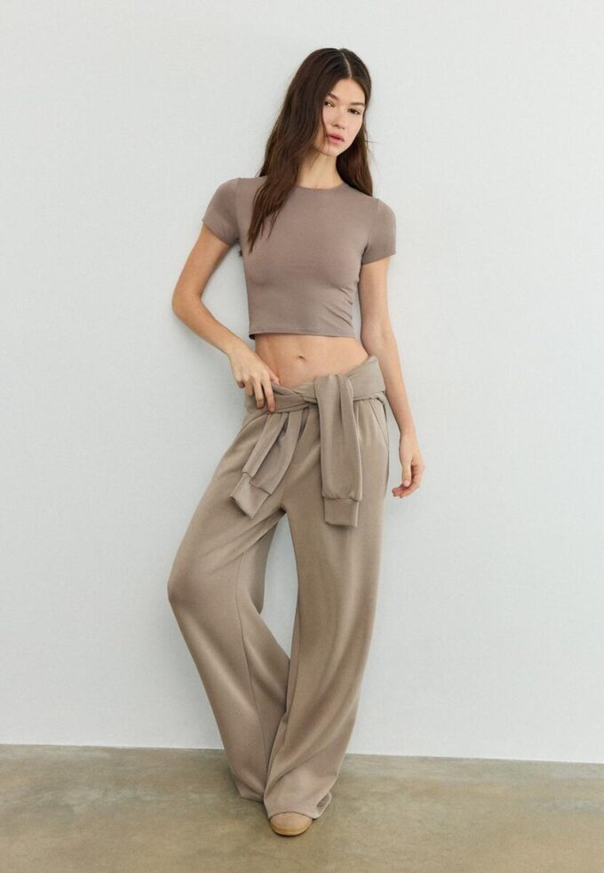 Basisplagg i polyamid-t-skjorte