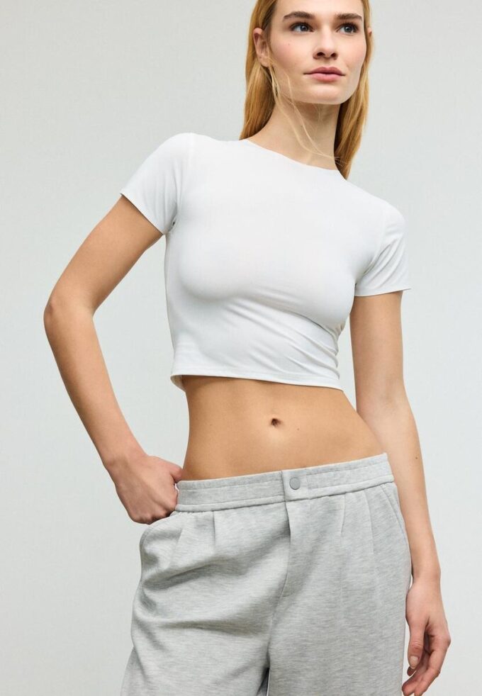 Basisplagg i polyamid-t-skjorte