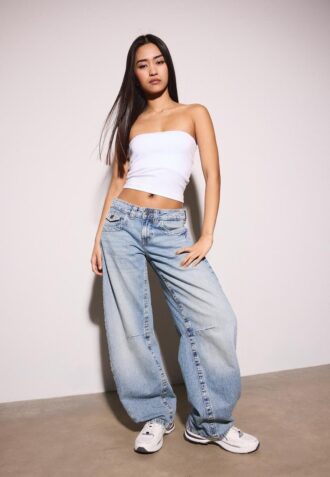 Basisplagg med enkel bandeau-top