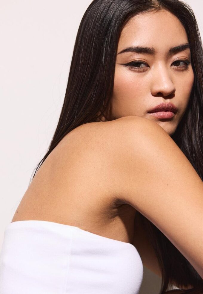 Basisplagg med enkel bandeau-top