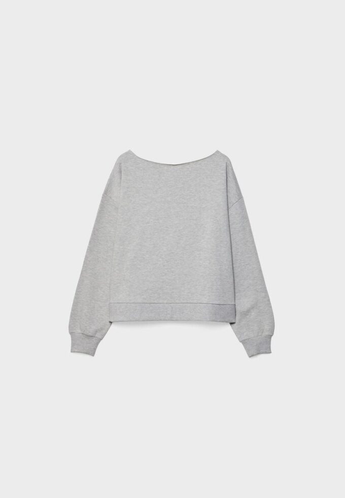 Basisplagg med enkel off-the-shoulder-design