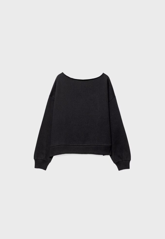 Basisplagg med enkel off-the-shoulder-design