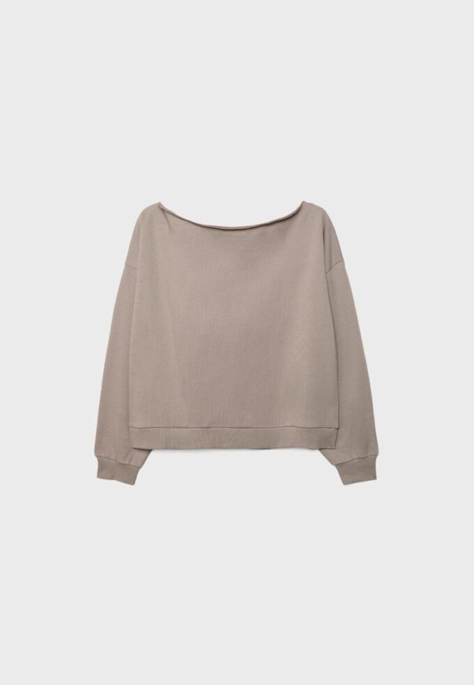 Basisplagg med enkel off-the-shoulder-design