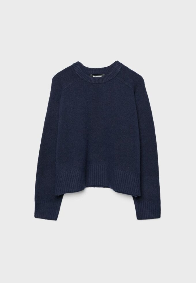 Basisplagg med myk strikkegenser