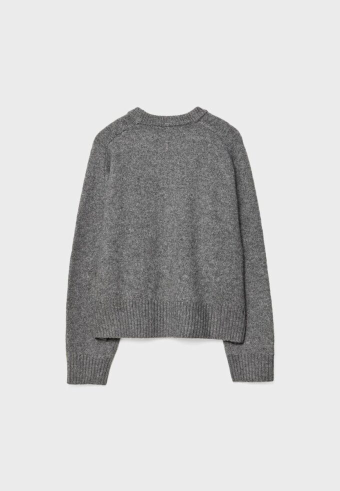 Basisplagg med myk strikkegenser