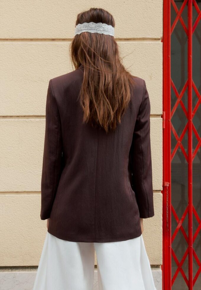 Basisplagg med rustikk blazer