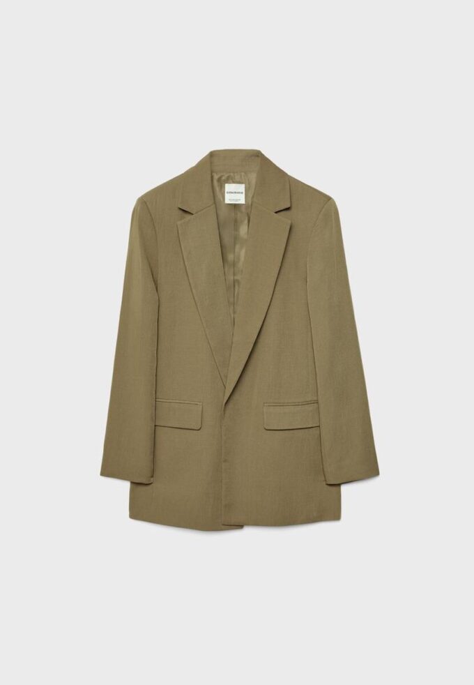 Basisplagg med rustikk blazer