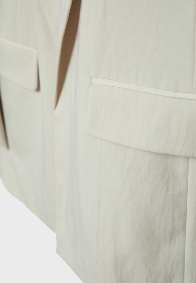 Basisplagg med rustikk blazer