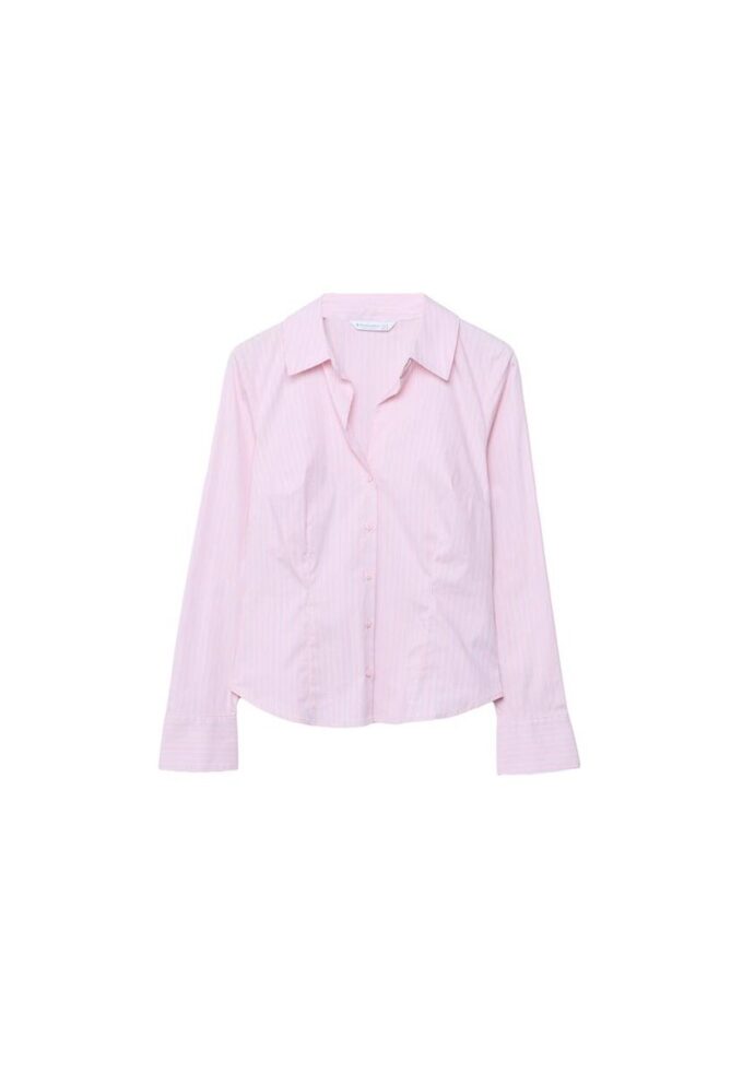 Basisplagg med striper, tettsittende skjorte