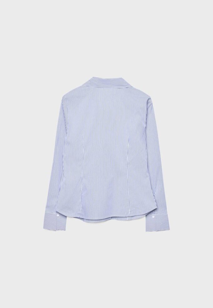 Basisplagg med striper, tettsittende skjorte