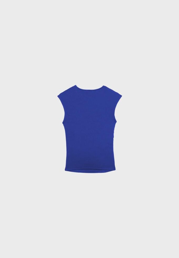 Basisplagg T-skjorte med rynker