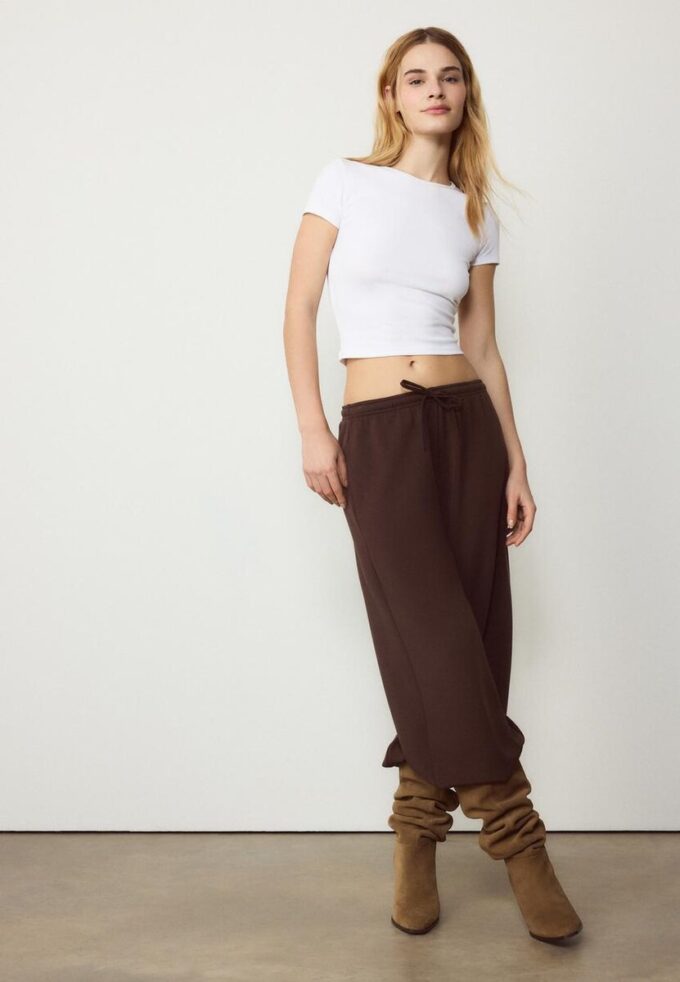 Basisplagg T-skjorte med smal passform